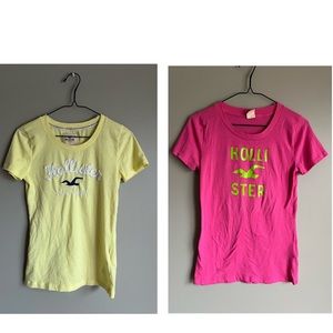 2 Hollister Short-Sleeve T-Shirts - Medium